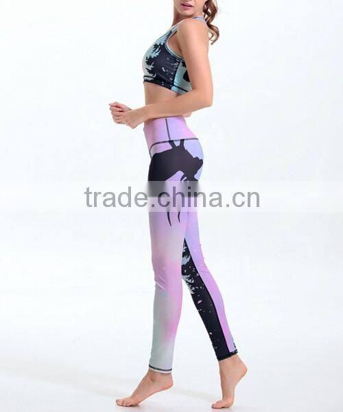 2016 Fashionable New Print Sports Pants Landscape New Print Sports Pants