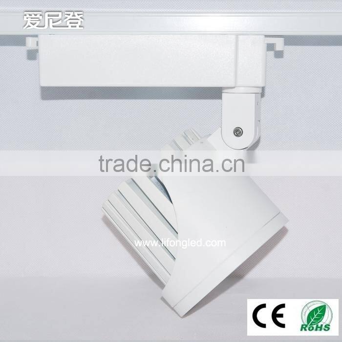 2015 New Sharp adjust LED cob Track light,30w led track light,adjustable LED Track