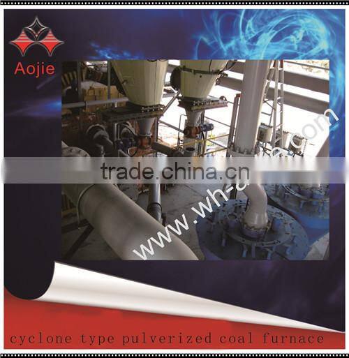 pulverized coal injection cyclone heating system