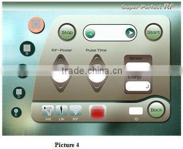 2013 lattest radio frequency skin tightening machine,Rhermage (Perfect skin rejuvenation result after just 1 time treatment!!!!)