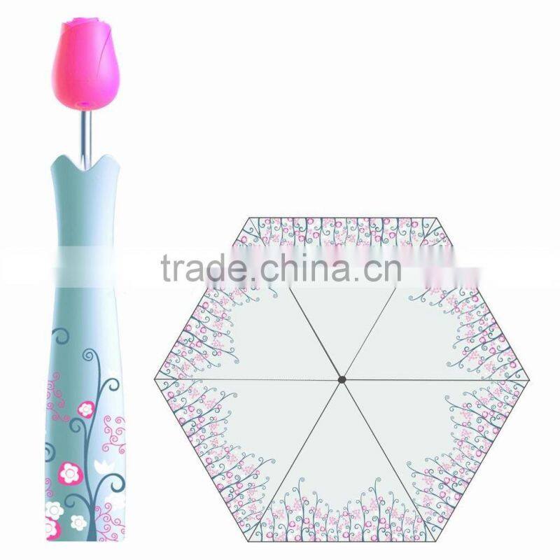 bottle deco rose corporate gifts umbrella