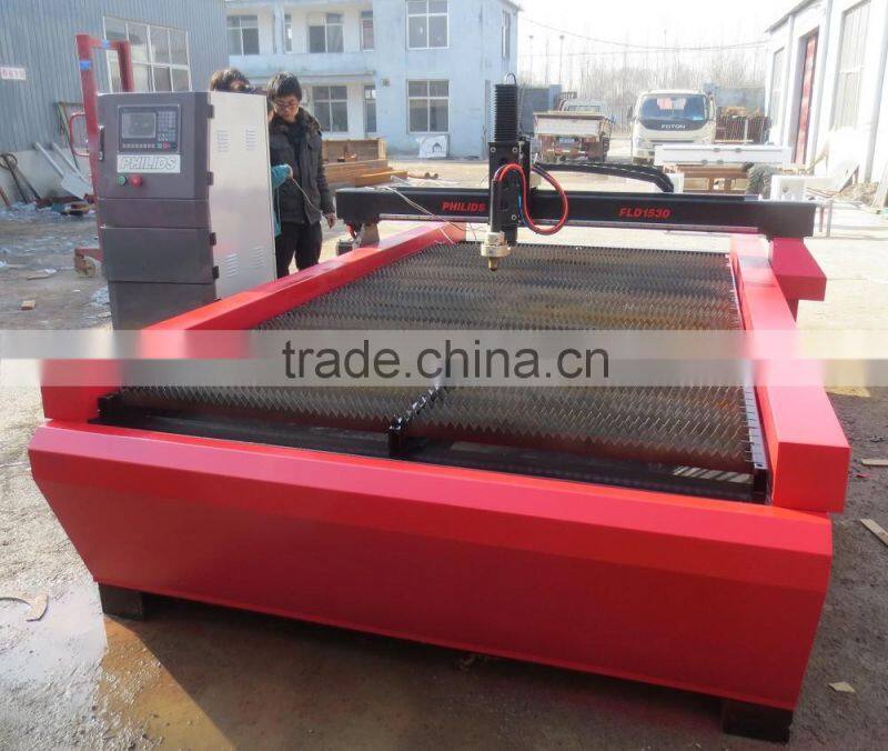 1325 cnc plasma cutting machine used for stainless steel /carbon steel with factory price