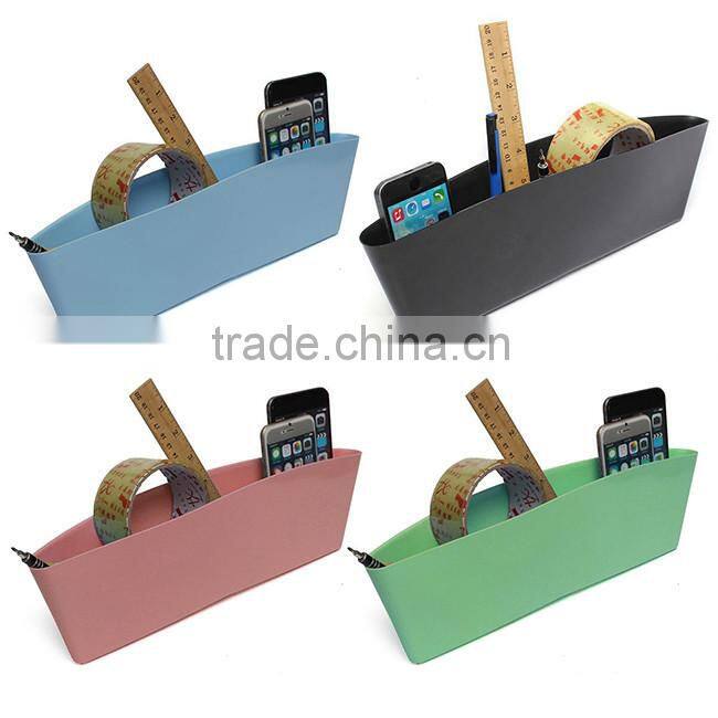 Small auto trunk organizer, smart catch caddy car seat organiser for car storage