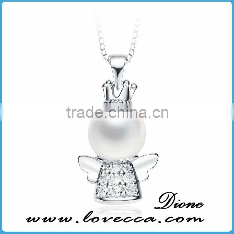 New arrival antique fashion love gift jewelry crystal 925 silver pendant for sale