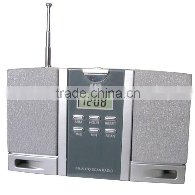 Hot sale high quality FM clock radio