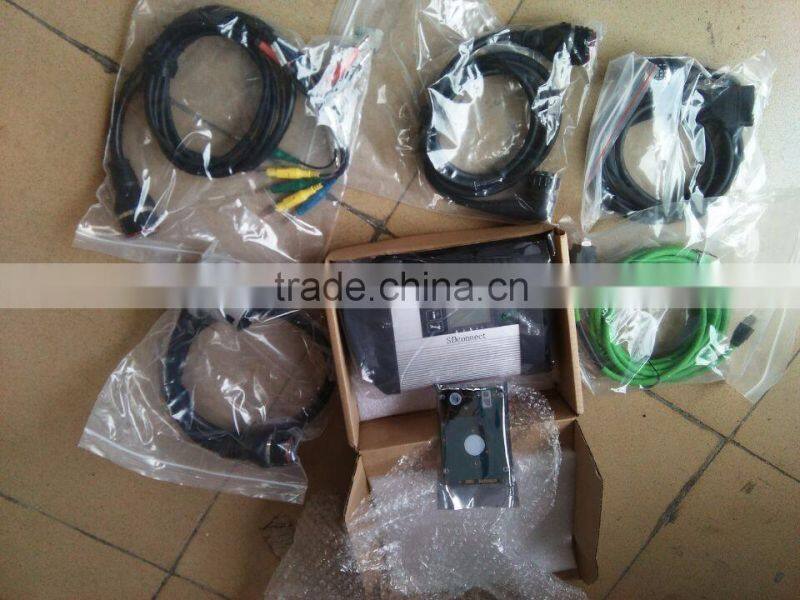 mb star c4 auto diagnostic tool sd connect multi language support with laptop