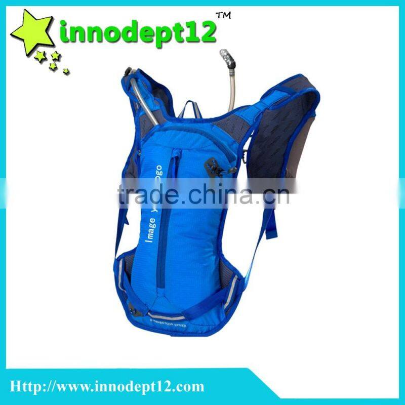 Nylon Sport backpack, biking backpack with Water pouch