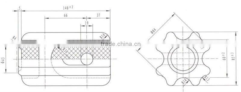 11KV Stay Porcelain Insulator