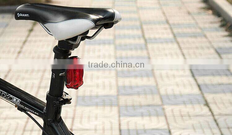 5 LED Plastic led bicycle turn signal light, bike rear light powered by 2*AAA batteries