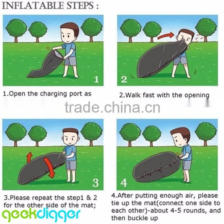 2016 new product Portable lazy bag sofa air outdoor inflatable pool lounger
