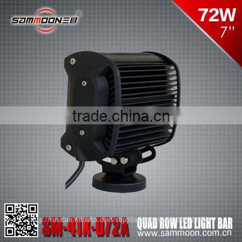 Professional wholesale 72W CREE LED 4x4 off road light bars SM-41X-072A