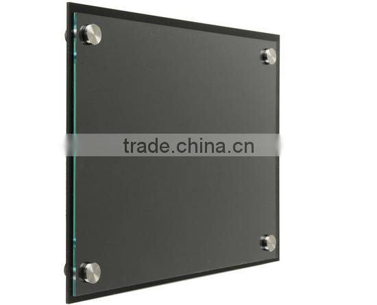 wall mount holding picture frame acrylic material with stand offs