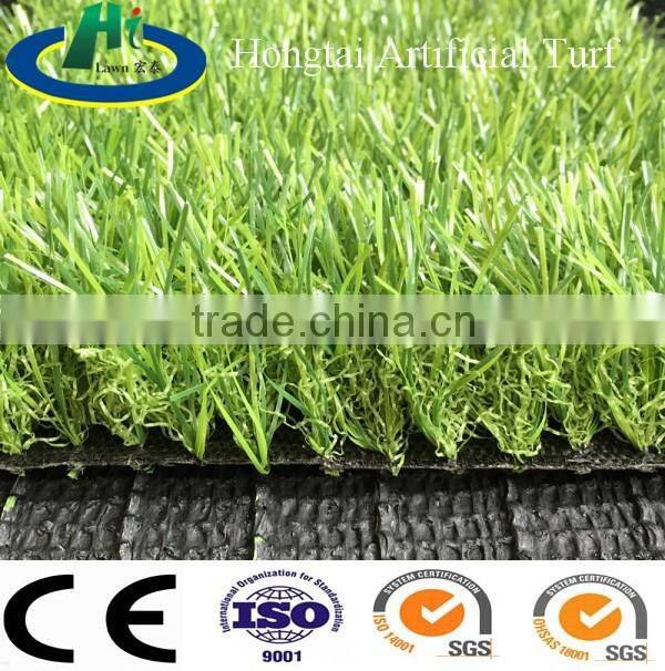 spring type 3 tones residential artificial turf for landscaping