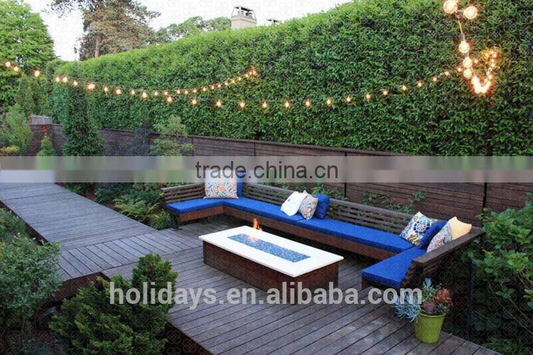 UL Listed Green 25 Clear Bulbs Commercial Outdoor G40 Globe String Lights