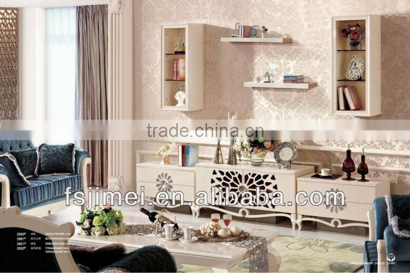 modern MDF panel wall Units