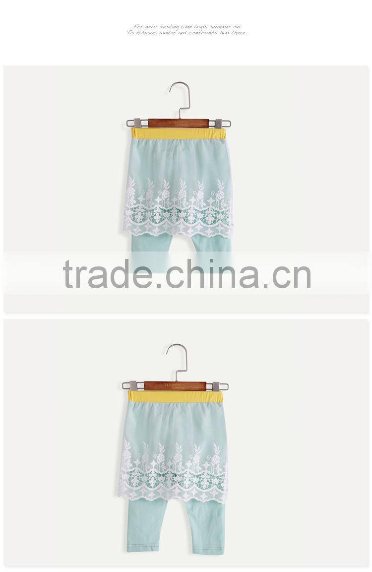 New arrival Korean style girls lace leggings