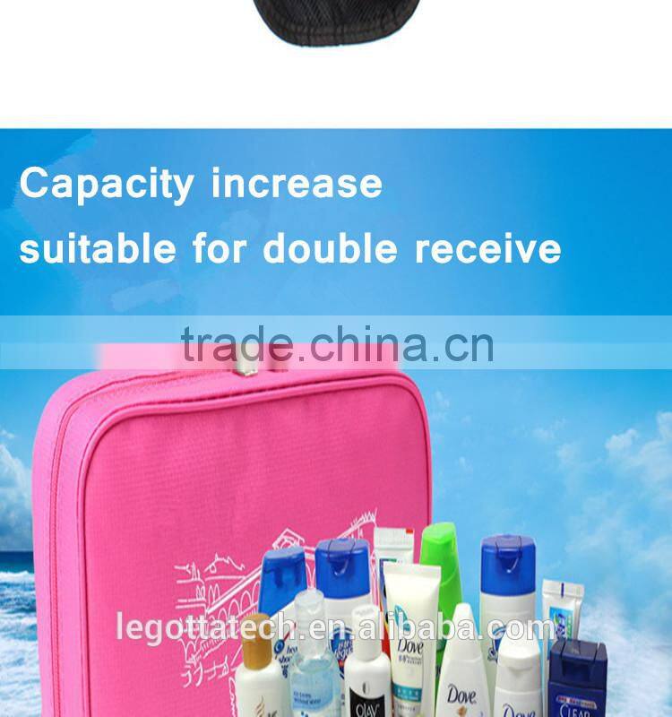 wholesale new designe fashion clear toiletry handbags 2016