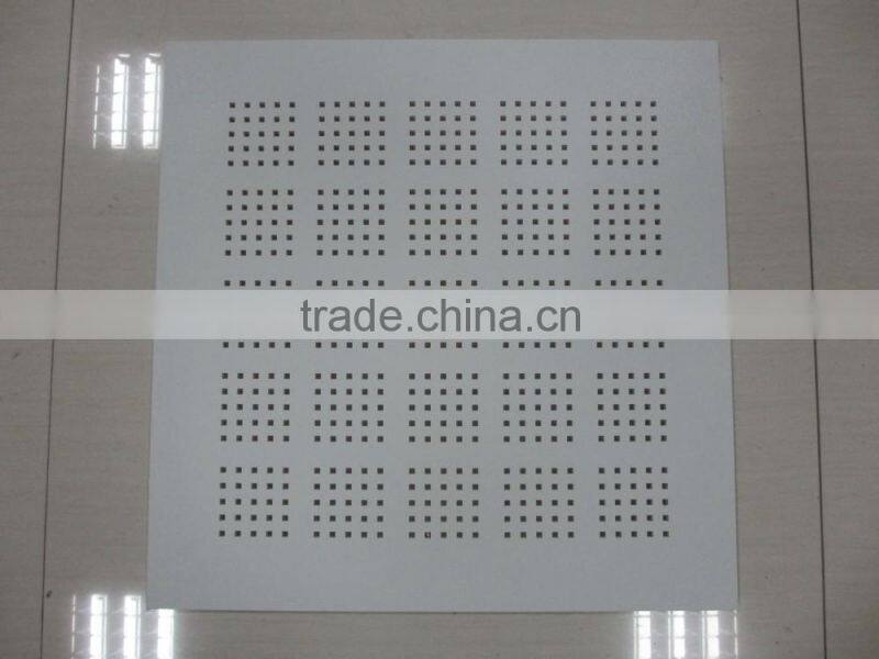 PVC gypsum ceiling tiles / gypsum ceiling board / plasterboard ceiling