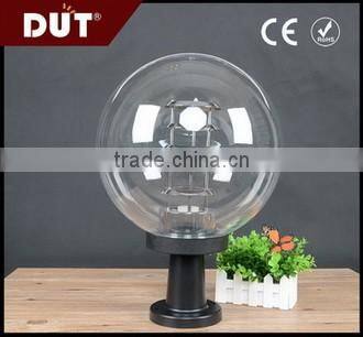Transparent Competitive price acrylic outdoor globe lamp shade and cover