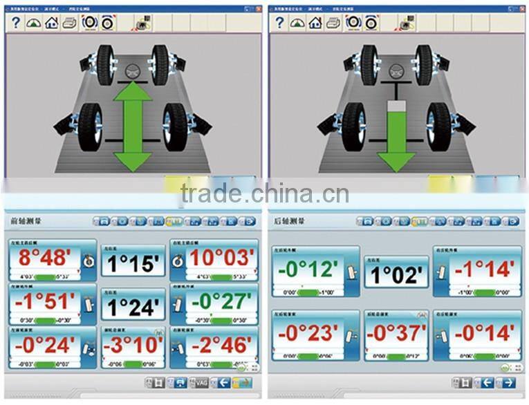 Hot sale 3D wheel aligner machine / tires wheel alignment with CE