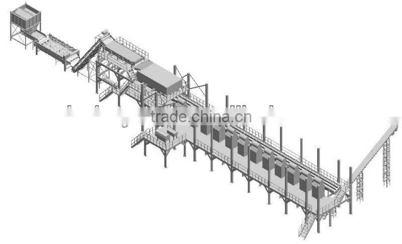citrus processing line for produce orange juice
