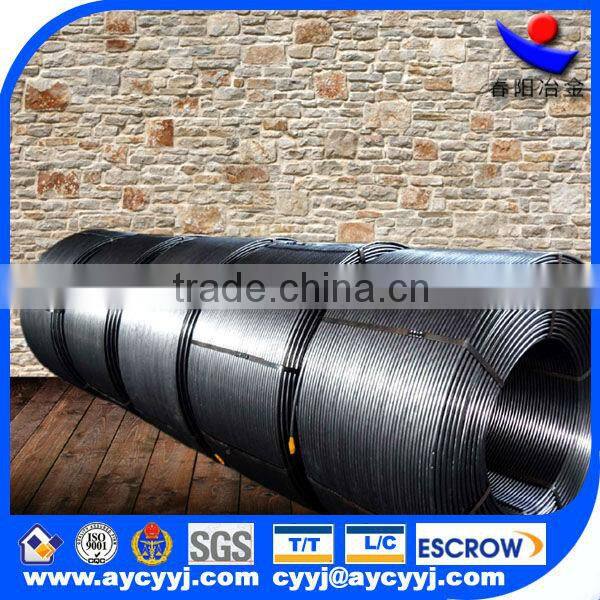 chinese ferro 13mm casi cored wire alloy exporter by factory for steelmaking