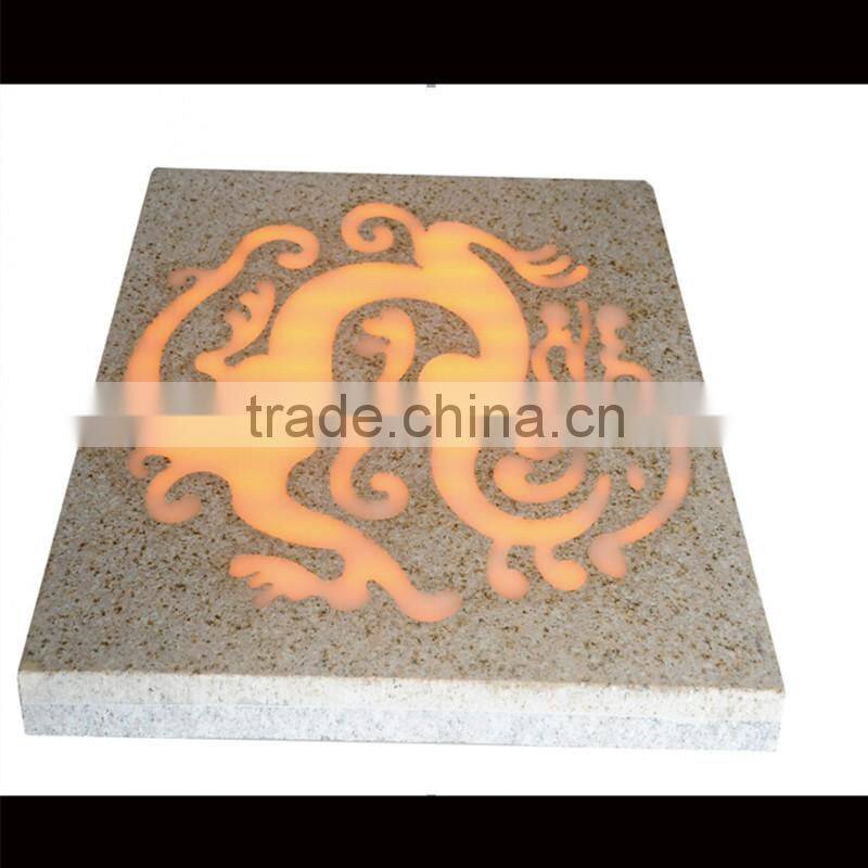 Park / garden night lamp full color floor led stone light