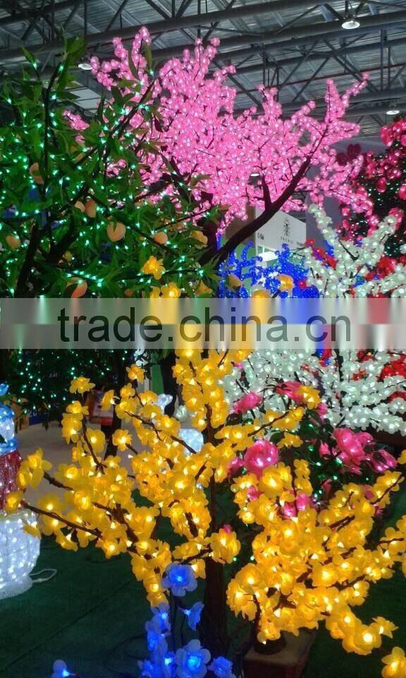 china supplier since 2006 wedding decorations Light up Acrylic LED cherry tree, wedding decorations LED cherry tree