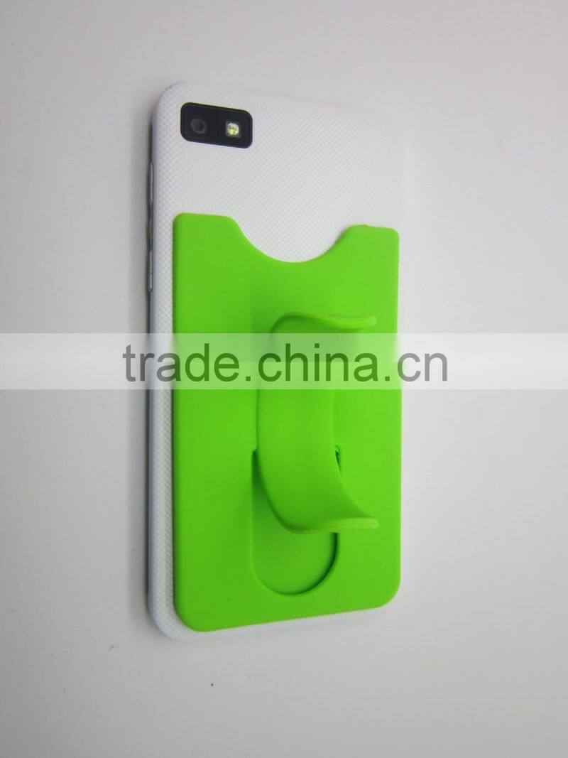 Wholesale China gift free samples silicone card holder wallet