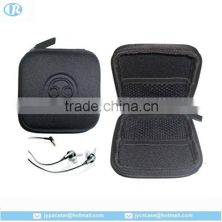 mesh pocket eva earbuds case