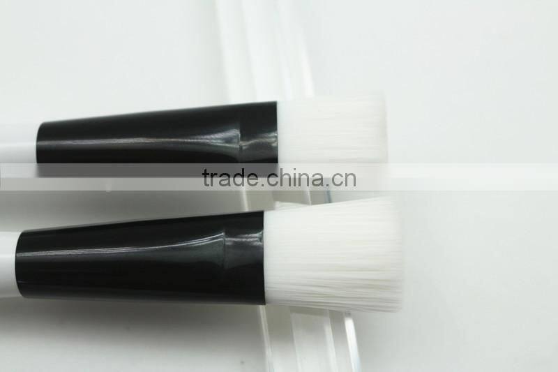 JDK Wholesale Face Mask Brush,White nylon hair Beauty Mask Brush