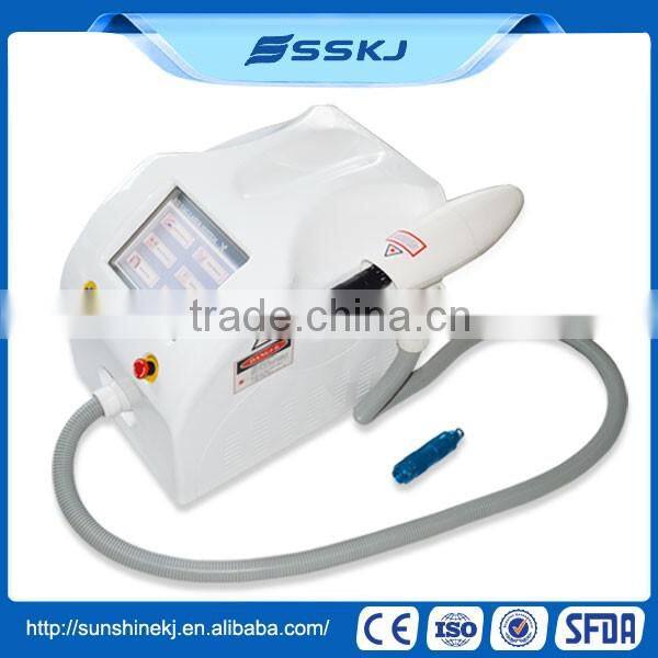 2 in 1 SHR IPL laser hair removal machine with 2 handles