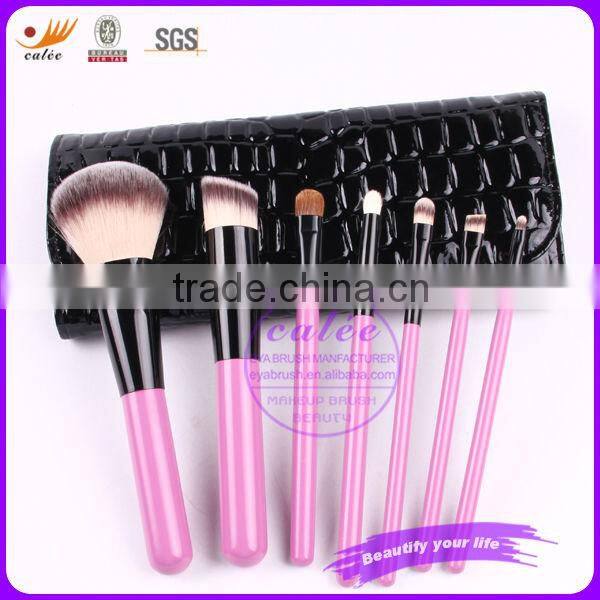 High quality travel size makeup brush set