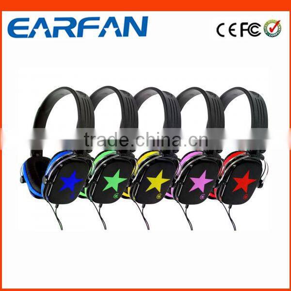 FSG-M122 Colorful stereo headphone with diamond decoration