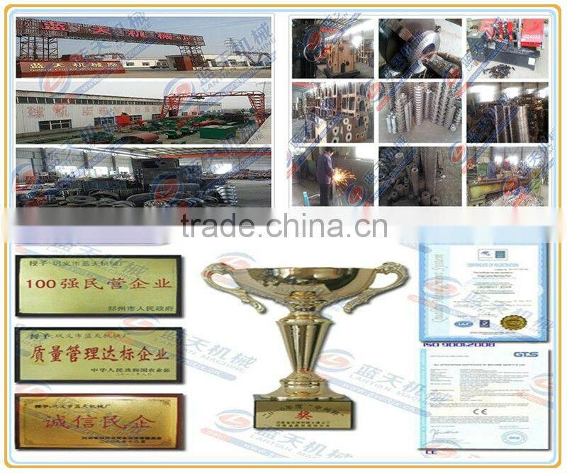 Liantian Mechnical with mature technology charcoal briquettes machine production line