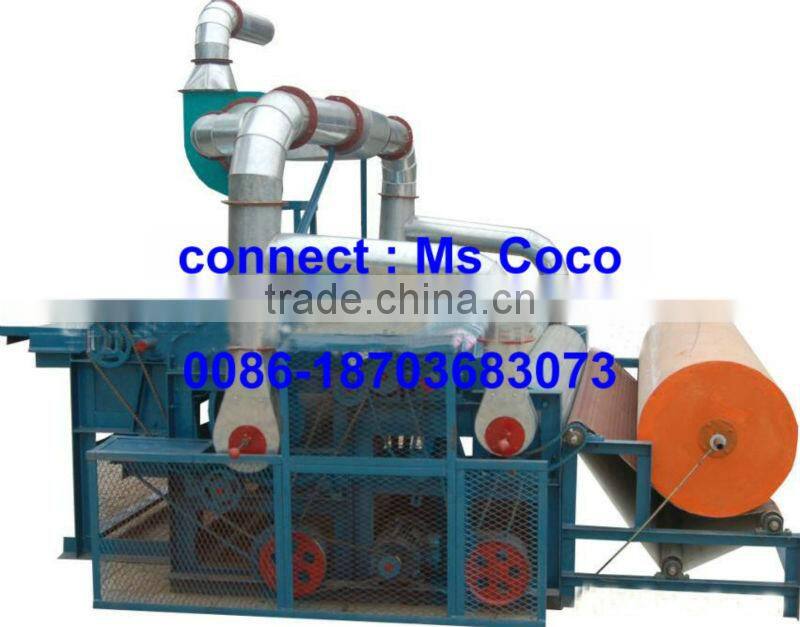 Two/Three /four/five rollers clothes Textile Tearing Machine/cotton/textile waste tearing machine/0086-18703683073