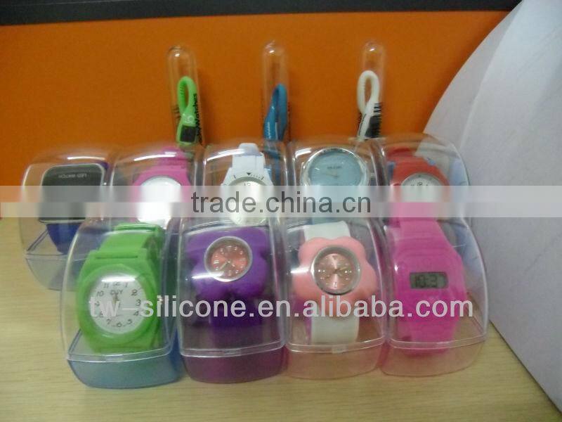 plastic watch display box cheap clear plastic watch box