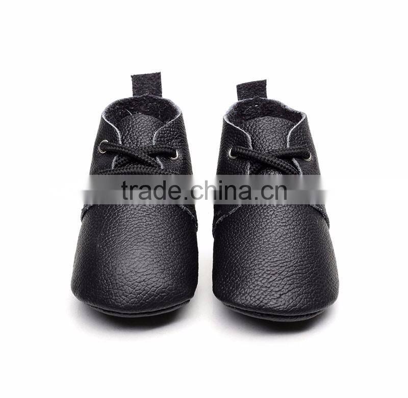 Top quality genuine leather baby oxford shoes wholesale soft sole baby shoe moccasins