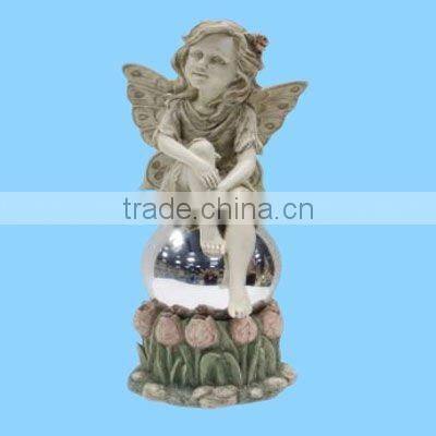 polyresin old couple figurines