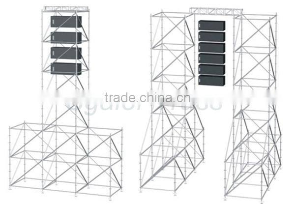 Galvanized mobile tower Scaffolding