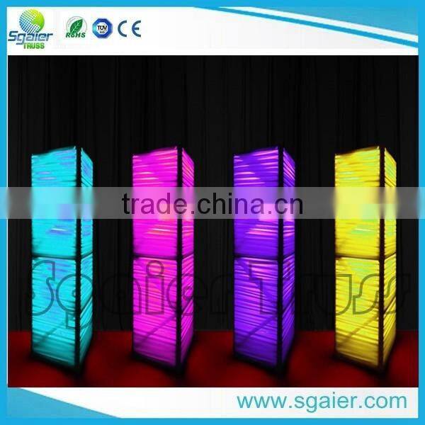 2m height used aluminum truss totem for moving head on sale