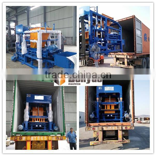 High Quality Hollow Brick Making Machine Production Line QT4-25