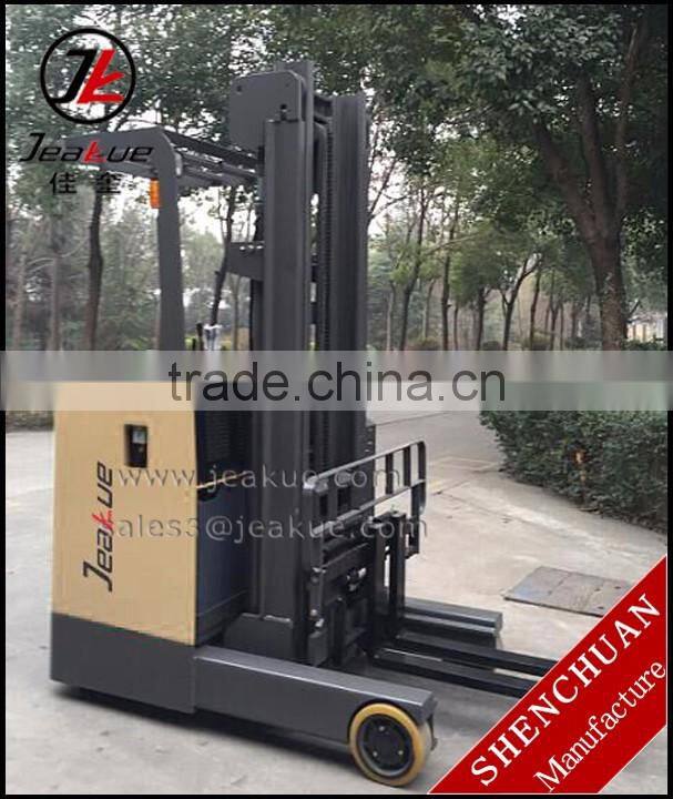 China made Factory use mast reach extended Electric Reach forklift