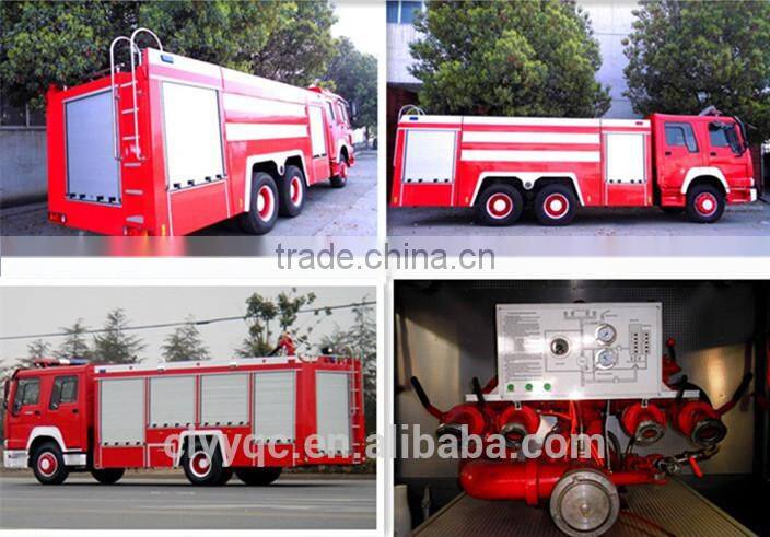 Hot professional 12CBM 6X4 fire fighting truck sales