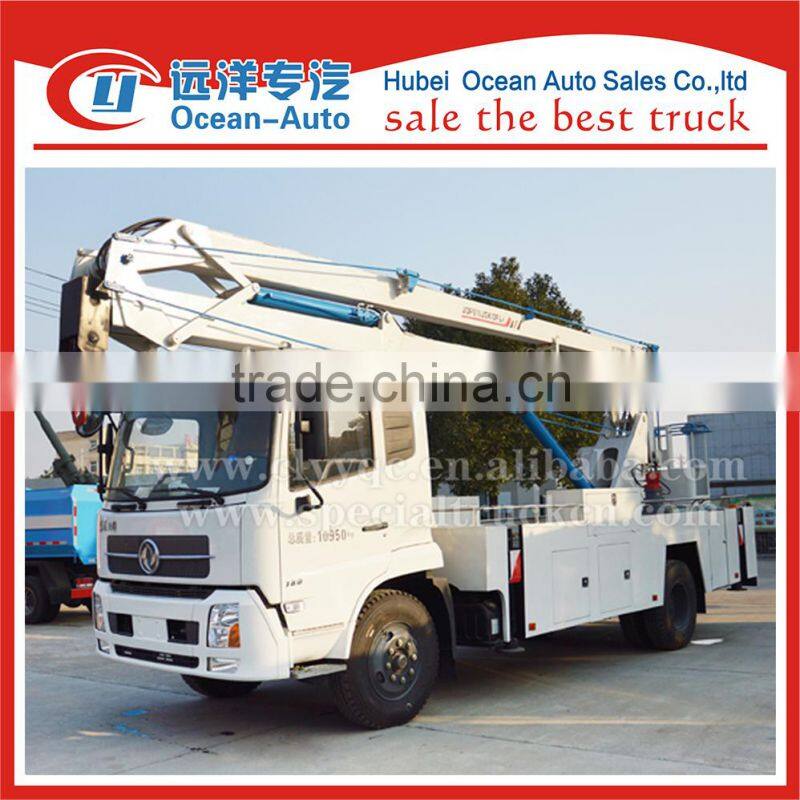 Dongfeng kingrun DFL1120B13 knuckle boom 22m aerial platform truck