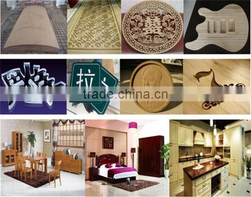 Furniture Carving Machine with HSD 9kw Spindle Yaskawa Servo Motor ATC CNC machine For Sale