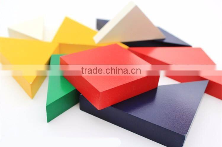 Wooden montessori education toy tangram jigsaw puzzle
