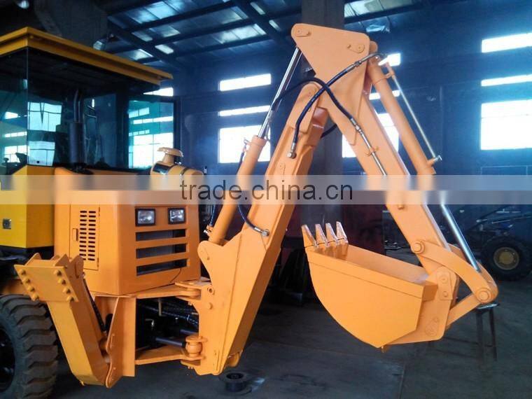 Hydraulic Backhoe Loaders from China with 38KW
