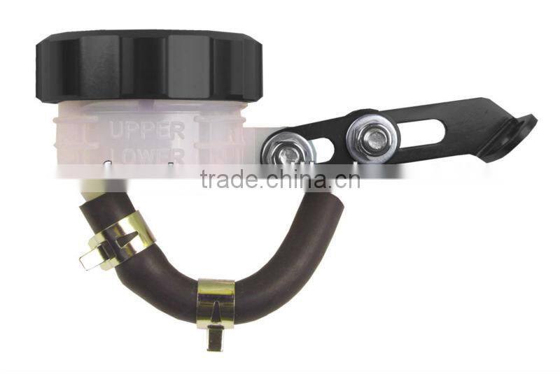 High Performance CNC Motorcycle Brake Tank Reservoir for Honda Yamaha Suzuki Kawasaki Aprilia BMW Ducati KTM Black