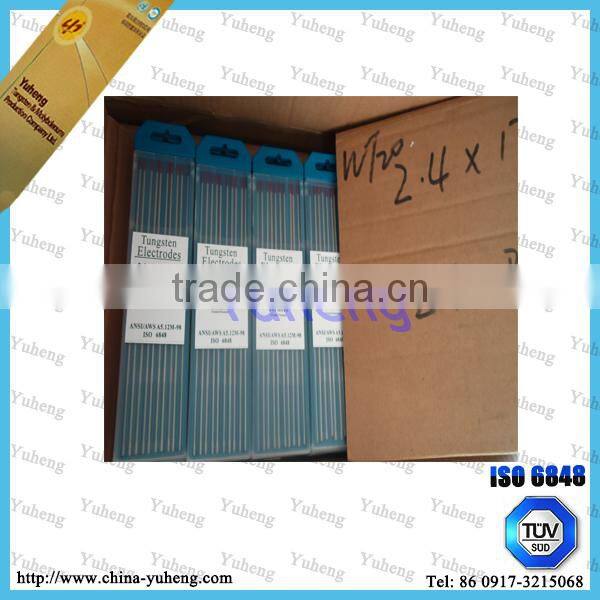 2% Tho2 wolfram tungsten steel electrode